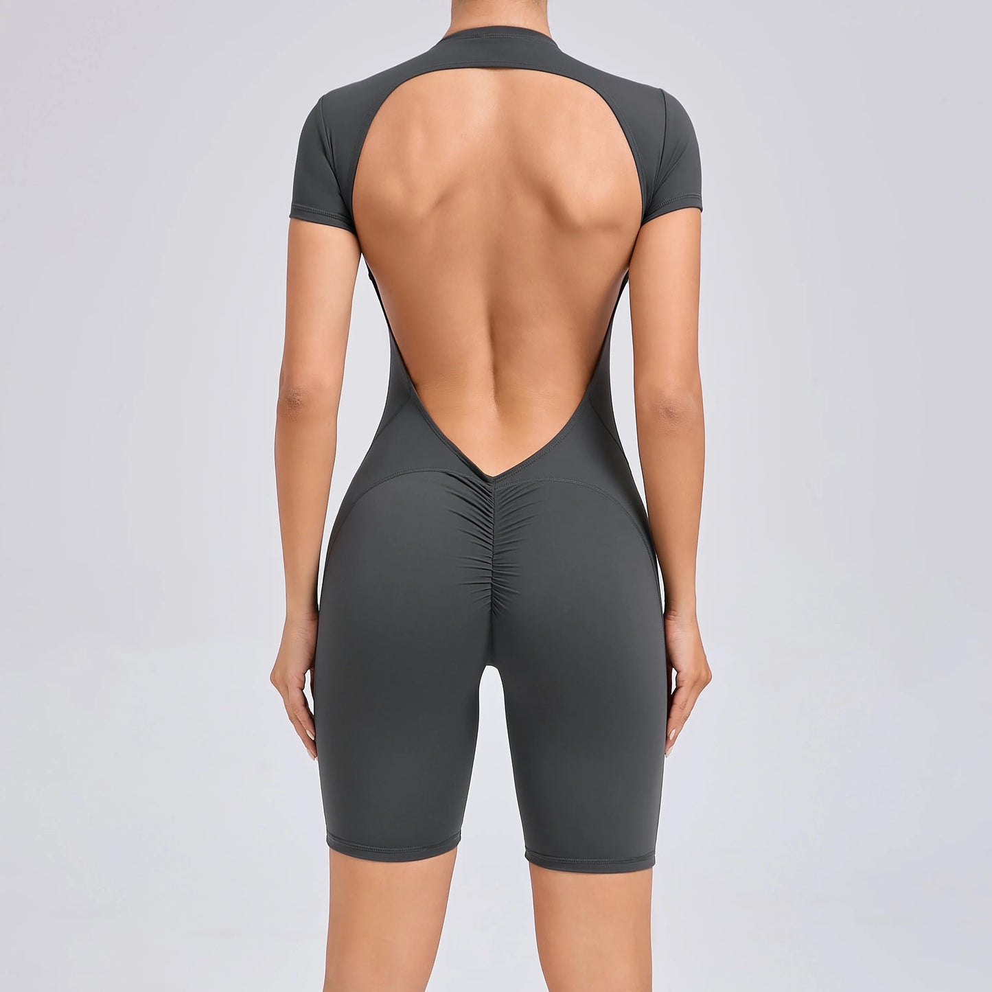 Grey Backless