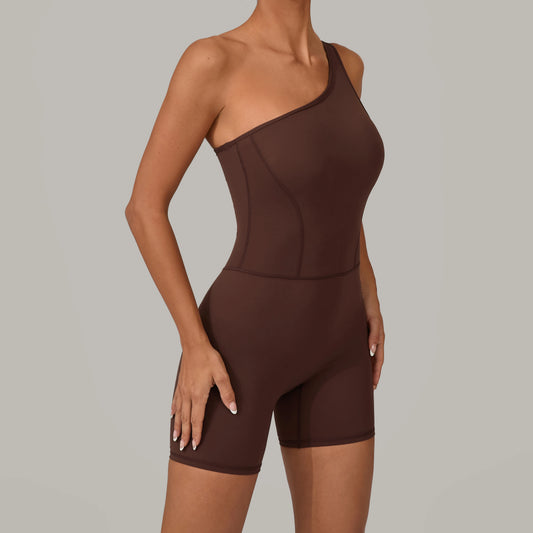 One Shoulder Jumpsuit