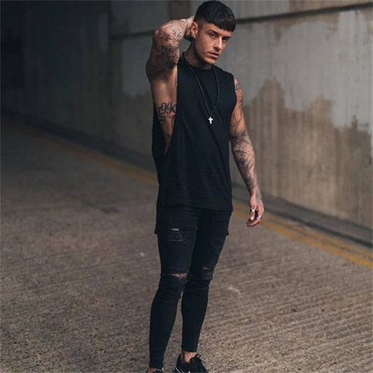 Plain Gym Bodybuilding Tank