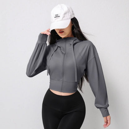 Hooded Workout Top
