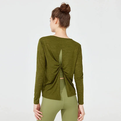 Long Sleeve Yoga top