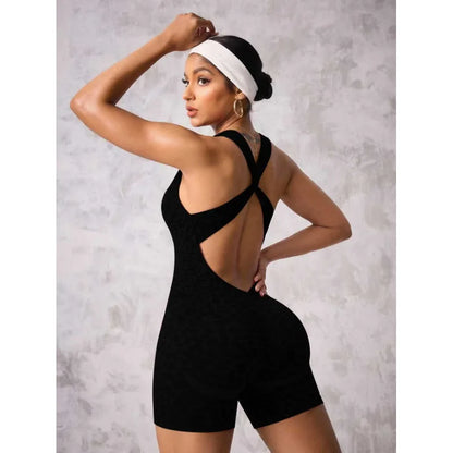 Leopard Seamless Gym Set