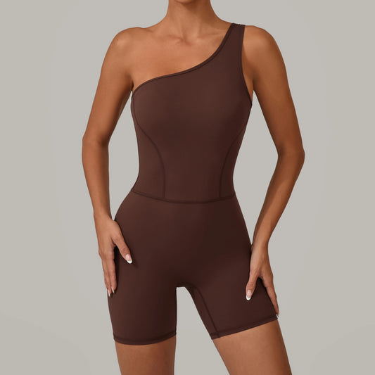 One Shoulder Jumpsuit