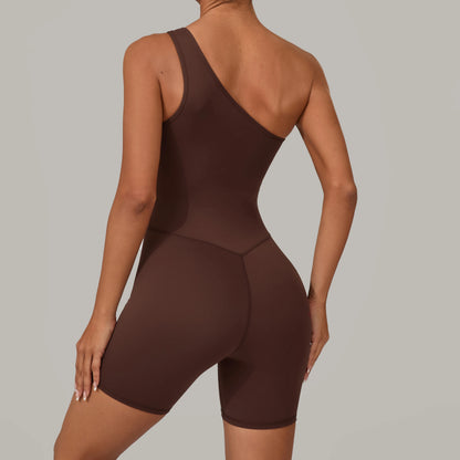 One Shoulder Jumpsuit