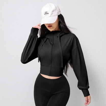 Hooded Workout Top