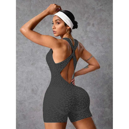 Leopard Seamless Gym Set