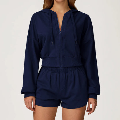 2-piece Sports Hoodie Set