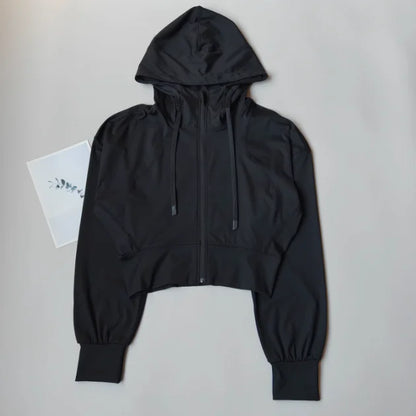 Hooded Workout Top