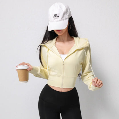 Hooded Workout Top