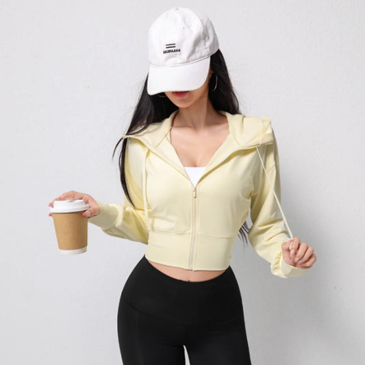 Hooded Workout Top