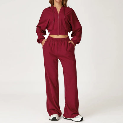 2-piece Sports Hoodie Set