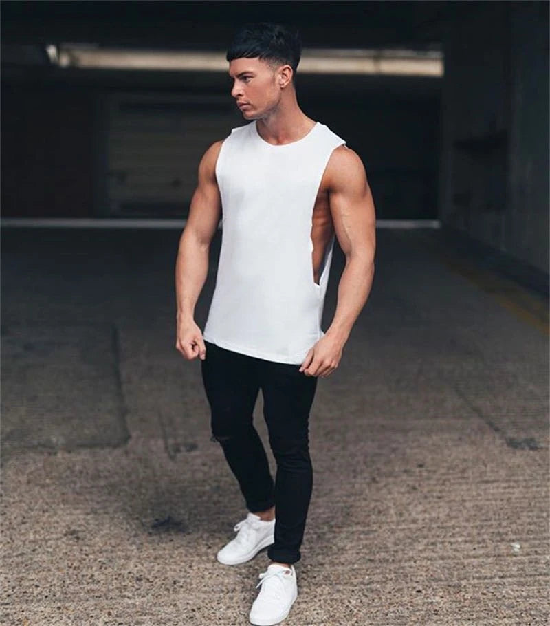 Plain Gym Bodybuilding Tank