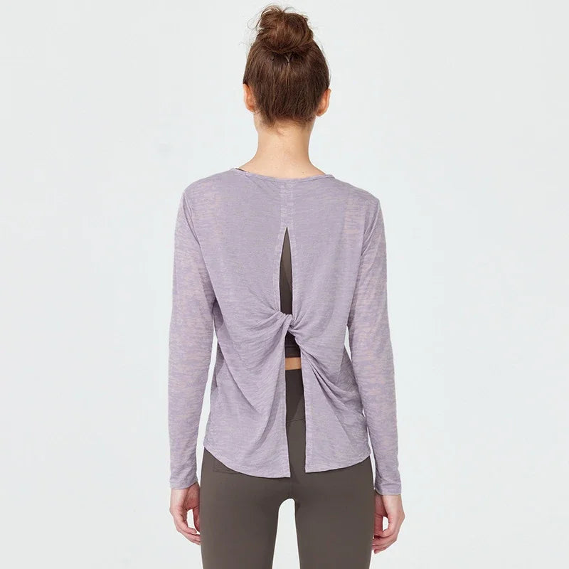 Long Sleeve Yoga top