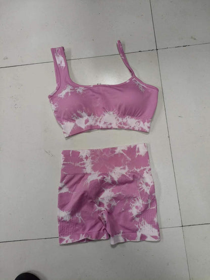 Tie-dye suit