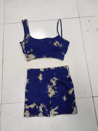 Tie-dye suit