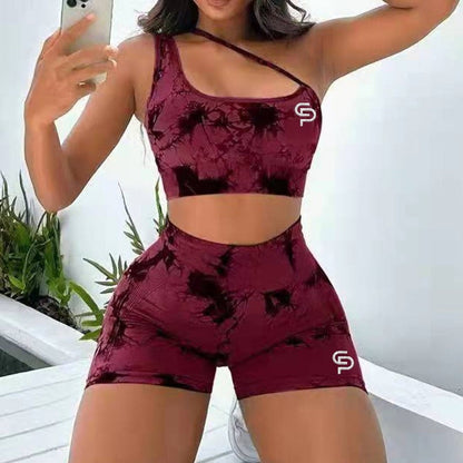 Tie-dye suit